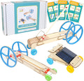 STEM Kit – 3 DIY Car Projects Powered by Rubber Bands, a Solar Cell, and a Mousetrap - STEM Kits for Kids Ages 8-14 – Educational DIY Kit for Classroom, Homeschool, Science Projects, or Gifts