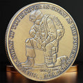 The Task Ahead Challenge Medallion – Military Token for All Departments – Army, Air Force, USMC – Veterans Gifts, Army Graduation, Deployment, Basic Training Gift