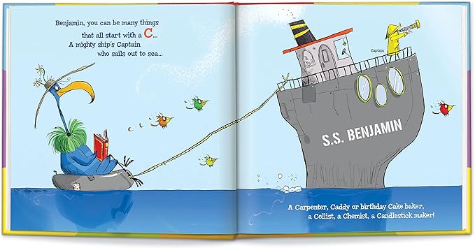 ABC What I Can Be! - Personalized Children's Story - I See Me! (Softcover)
