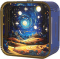 3D Wooden Puzzle Night Light,DIY Craft for Adults with Touch Night Light, Chrismas, New Year, for Teen, Desk Decor for DIY Puzzle Lovers, Men and Women (Dreamy Sky)