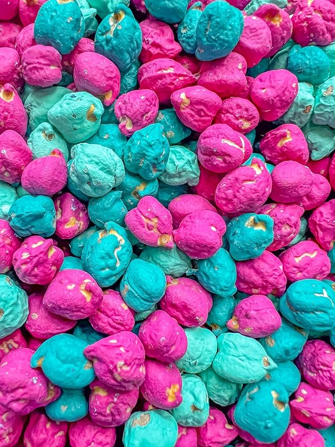 Colored Chickpeas for Sensory Play and Sensory Bins - Many Different Seasonal Colors (2 Cups, Summer 1)