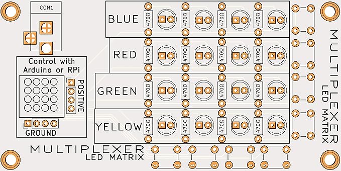 Learn to Solder | Electronics Learning Board: Multiplexer | Practice Soldering & Learn Electronics Use with Arduino or Raspberry Pi