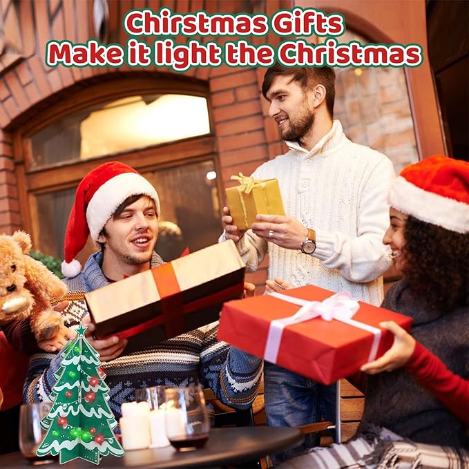 Christmas Tree DIY Soldering Kit – Electronics Xmas Tree Soldering Project with RGB LEDs & Music, Hands-On Christmas Soldering Practice Kit for Teens & Adults STEM Learning Holiday Decor & Gift