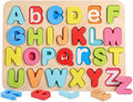 You&Xi Toddler Puzzles for Kids Age 3-4 Years Old-Wooden Learning Alphabet Preschool Puzzles…