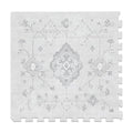 Lillefolk Baby Play Mat for Floor – 4x6ft Vintage Gray | Soft Non Toxic Premium EVA Foam Tiles for Tummy Time, Crawling & Playroom – Waterproof Interlocking Floor Mat for Babies & Toddlers (6 Tiles)
