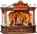 CUTEBEE 3D Puzzles Wooden Theater for Adults - DIY Music Box Rotating Miniature House Kit Model Building Set with LED Light, Home Bookshelf Decor, Unique Birthday Gifts (Animal Carnival)
