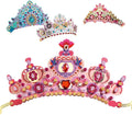 DJECO DIY Like A Princess Crown Craft Kit - Create Your Own Mosaic Tiara - Arts & Crafts for Kids - Fun & Creative for Family & Friends, Perfect for Gift for Children 5+ Years Girls & Boys
