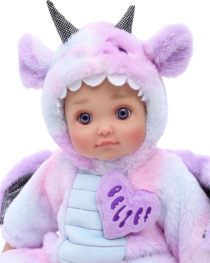 Baby Dolls, 18inch Large Realistic Cute Soft Body Real Life Baby Doll with Accessories for 3+ Year Old Girls Gifts, Pretend Play, Collection, Belief Slogan Design