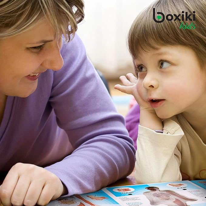 Human Body Book for Kids. Anatomy Book for Kids with Illustrated and Voice Guide to Different Parts of Body.This Human Body Activity and Science Book Makes Learning Fun.