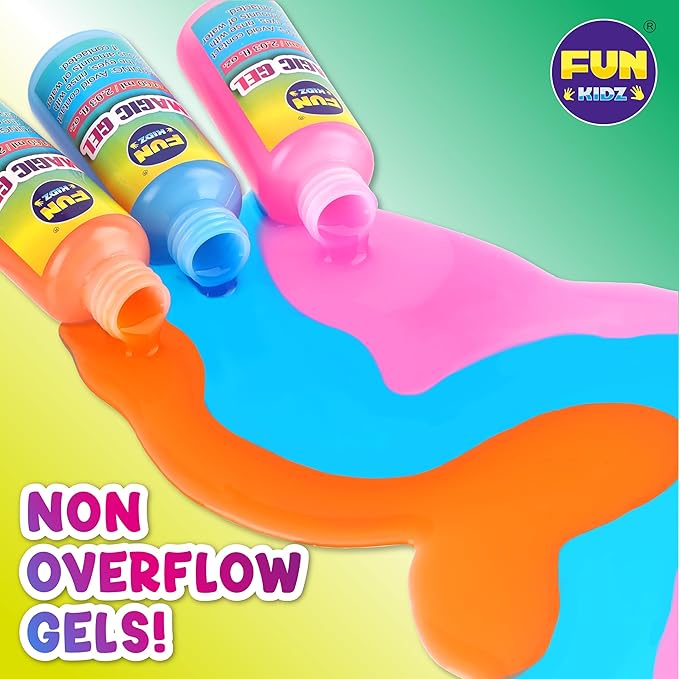 Summer Multiple Magic Aqua Elves Toy Kit for Kids, FunKidz Water Fairy Gel Kit Squishy Kit for Girls Activities for Boys Ages 3+