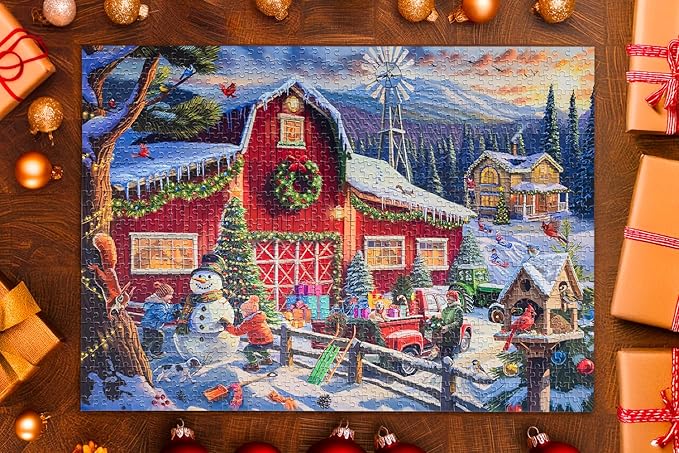 Countryside Christmas | Traditions by Mosaic Puzzles - 1000 Piece Puzzle