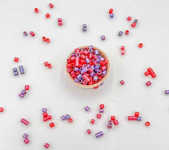 2 Cups of Valentine's Day Ditalini Pasta Sensory Bin Filler for Sensory Table