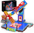 Mould King Octopus Spin Ride Building Blocks Set, Creative Amusement Park Model Kit That Run, City Building Engineering Toy with Motor, Collectible Gift for Teens, Adults(1668 Pcs)