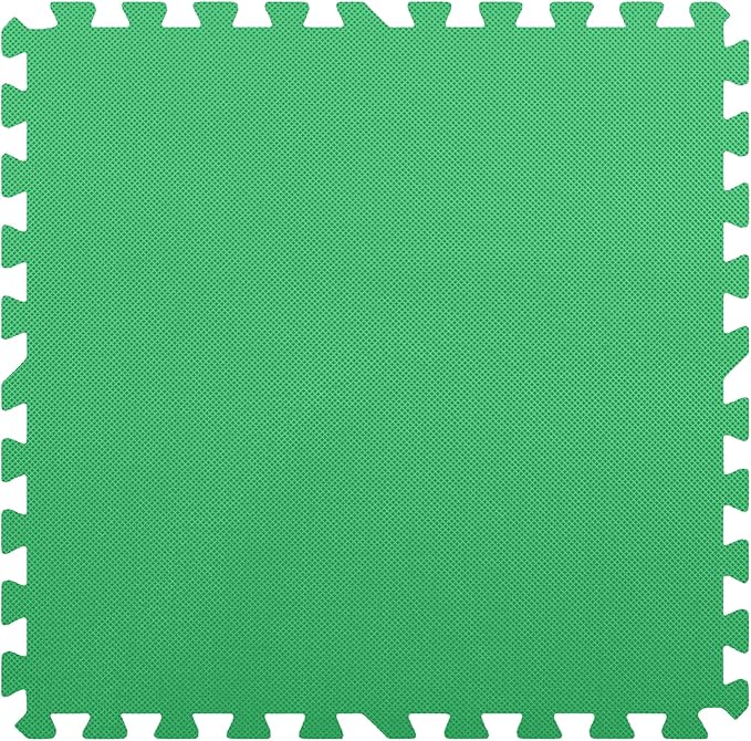 Flooring Inc's 1/2" Soft Non-Toxic Baby Play Mat, Toddler Playmat, Colorful Puzzle PlayMat, Floor Mats for Kids & Babies, EVA Foam Interlocking Tiles for Nursery & Playroom | Blue, 78 Tiles, 312 Sq/Ft