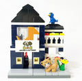 Brick Loot Mini City Pet Shop Building Set – 155-Piece Lego-Compatible Storefront, Modular Mini Bricks City Blocks Kit with Cat & Bird Figures, DIY Model for Kids & Adults, Display Collectible