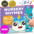 Nursery Rhymes: Musical Toys & Interactive Sound Book for Toddlers 1-3, Baby’s First Year Music Book Gift, Singing Book for 1 Year Old Toddler & Kids, Nursery Rhymes Musical Books & Educational Toy