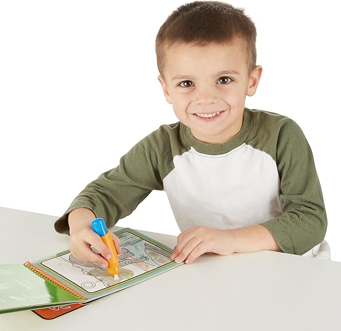 Melissa & Doug On The Go Water Wow! Reusable Water-Reveal Activity Pad - Safari - FSC Certified