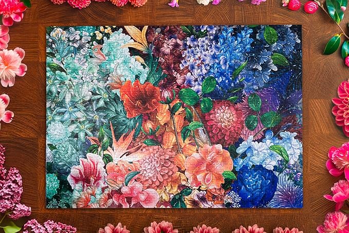 Ombre Bloom | Traditions by Mosaic Puzzles - 1000 Piece Puzzles
