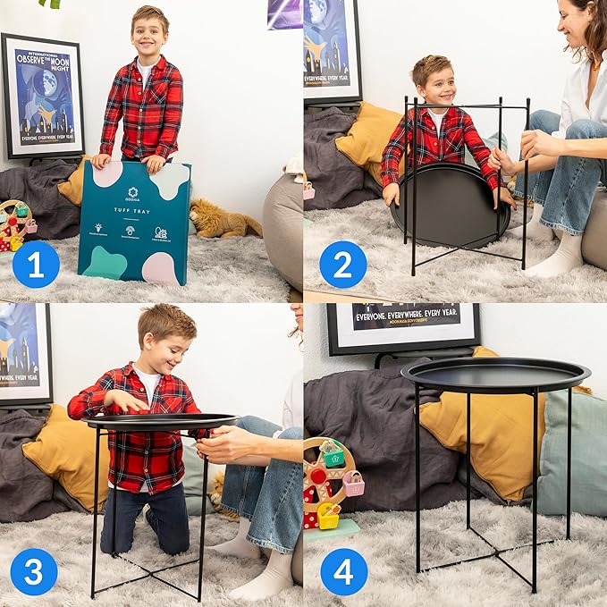 Tuff Tray for Sensory Play | Tuff Tray with Stand for Kids | Sensory Table for Sand & Water Exploration | Kids Play Table | Indoor & Outdoor Activities | Playtray for Classroom