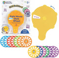 Learning Resources Skill Builders! Sight Words Quiz Wheel, Reading Games, Sight Words Flash Cards Kindergarten, Learning Activities, Ages 5+, 16 Pieces