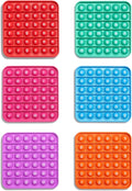 THE FIDGET GAME Word Pop CVC Words Mats for Classrooms (Pack of 6) - Learn to Read in Weeks - Multisensory Reading & Phonics Interactive Tools Ideal for Pre-Kindergarten to 1st Grade
