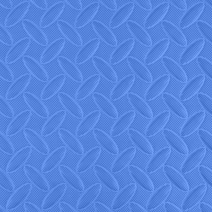 IncStores 1/2 Inch Thick Diamond Soft Foam Flooring Tiles | High-Density Interlocking Foam Tiles for Rugged Style in Your Home Gym, Playroom, and More | Blue, 6 Tiles