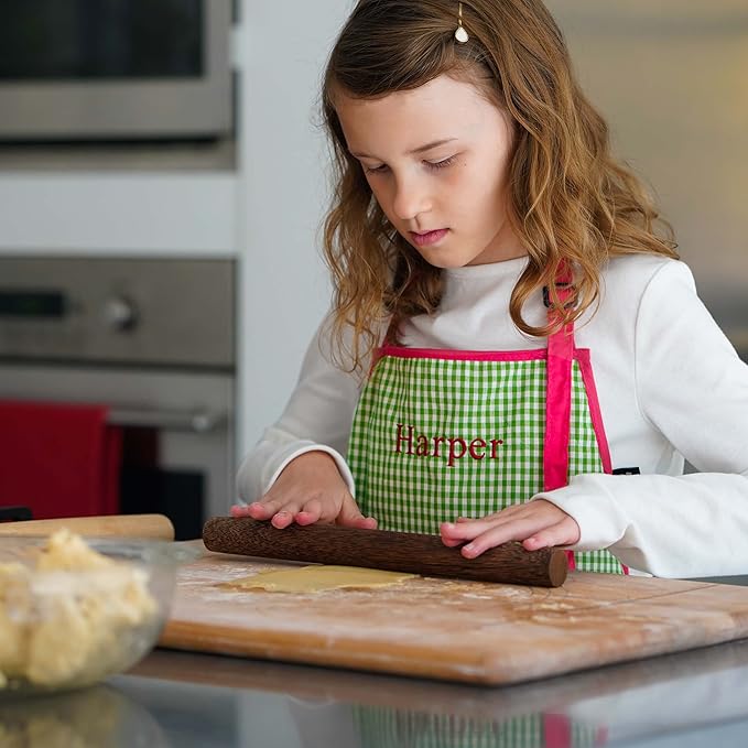 Urban Infant Little Helper Kids Apron - Children's Cooking Art Gardening - Great Gift for Toddler Boys and Girls
