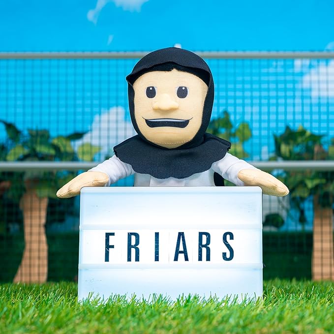 Bleacher Creatures Providence Friars 'Friar Dom' 10" Mascot Plush Figure - A Mascot for Play or Display