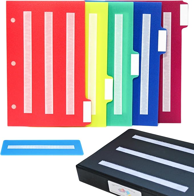 Smile4autism Small 7x9” Tools Perfect to Keep Your Loose Visual Picture Cards Organized. Autism, ABA, ADHD, Language & Apraxia Aspergers
