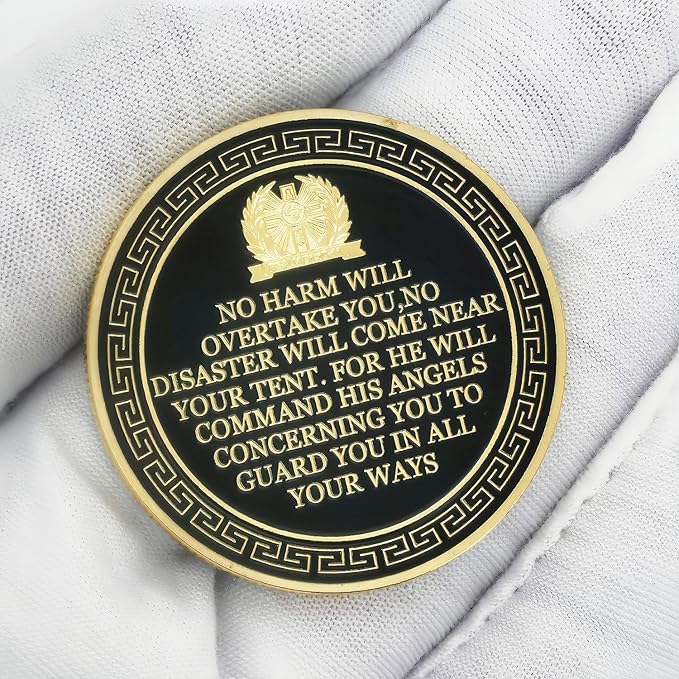 The Archangel Michael Challenge Coin Religious Coins Christian Coin Collectors Gifts (Single Coin)