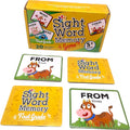 Sight Word Memory Matching Game - Pre-K to 2nd Grade Reading & Language Building