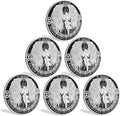 The Archangel Michael Challenge Coin Police Military Hero's Coin (Pack of 6)