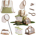 ROBUD Kids Explorer Kit, Bug Catcher Kit with Bag Kit, Outdoor Exploration Set for Camping, Montessroi Toy for Kids Coming Closer to Nature，WRP07
