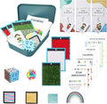 ODOXIA Calm Down Corner | Classroom and Special Education Must Haves | Calming Corner Items for Kids | Calming Corner Kit with Sensory Mats, Posters, Solutions Wall, Sensory Toys
