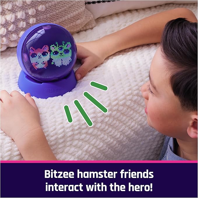 Bitzee, Hamster Ball Interactive Toy with Over 20 Hamsters Inside, Rolls & Reacts to Touch, Digital Pet Kids Toys for Girls & Boys Ages 5 and up