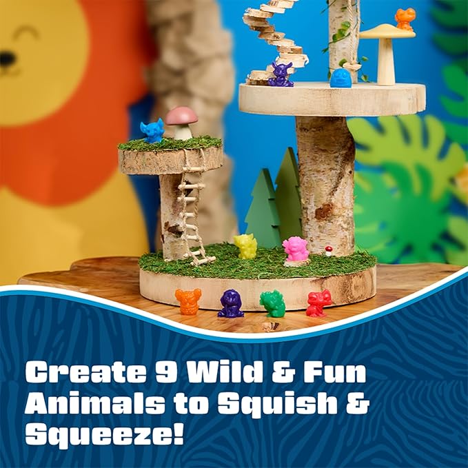 Elmer's Squishies Kit, Minis | Make Your Own | Creates 9 Characters | Pack of 4