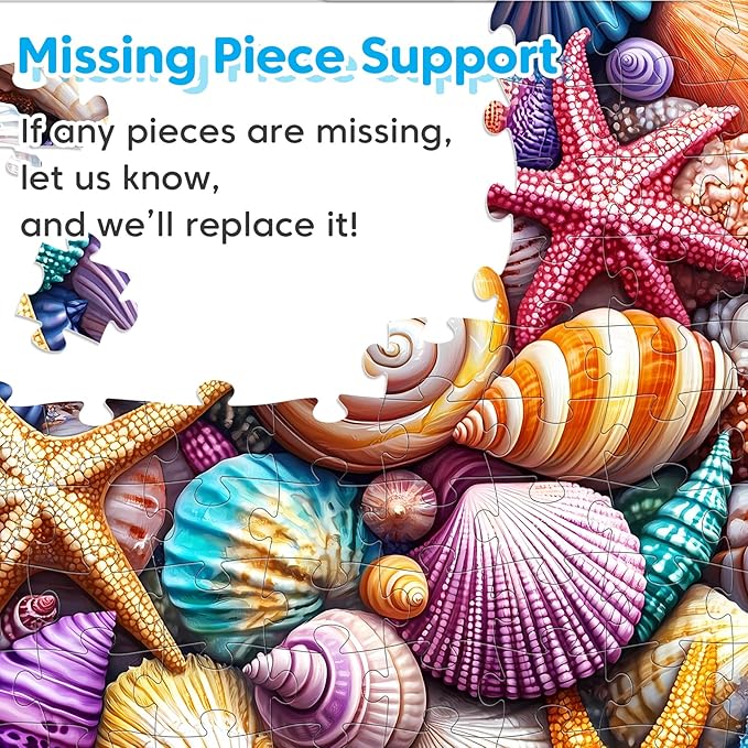 4-Pack 100 Piece Puzzles for Kids Ages 4-6 6-8 8-10, Shells Sailboat Cats & Dogs Jigsaw Puzzles, Fun & Engaging Kids Puzzle, for Boys and Girls Puzzle Toys as Home Decor