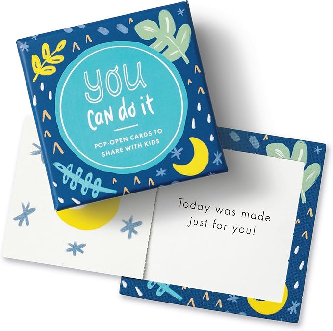 Compendium ThoughtFulls for Kids – 3-Pack of You're Amazing, You Can Do It, You're Incredible – 90 Pop-Open Cards to Share with Kids, Each with a Different Inspiring Message Inside