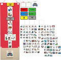 Visual Schedule for Kids – 133 Durable Plastic Picture Cards with Soft Loop Coins | Daily Routine & Chore Reward Chart for Home, School, Autism, ADHD & Special Needs Behavior Support