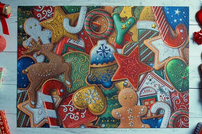 Festive Cookies | Traditions by Mosaic Puzzles - 1000 Piece Puzzle