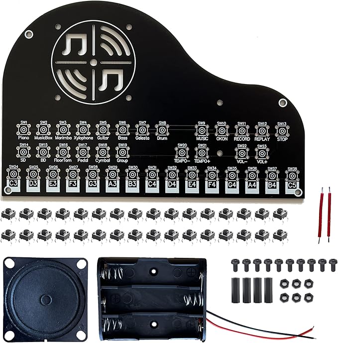 Soldering Practice Kit - DIY Electronic Project Learning Circuit Solder Board