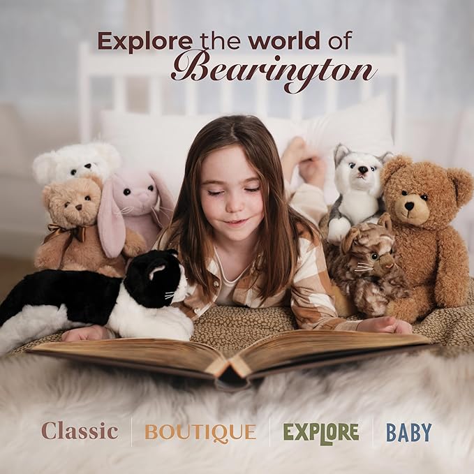 Bearington Evie Christmas Ballerina, 16.5 Inch Ballerina Doll, Ideal Christmas Doll Gift for Toddlers, Kids & Teens, for Ages 3-14