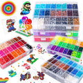 FUNZBO 15000+ 5mm Fuse Beads Kit - 72 Colors | 66 Patterns, Arts and Crafts for Kids, Art Decorations for Room, Toys Gifts for Girls, Boys and Teens Age 5+ Years Old