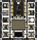 GeeekPi DeskPi PicoMate for Raspberry Pi Pico/Pico W, Learning Electronics and Programming Platform Based on Pi Pico/Pico W, with 12 Detachable Modules