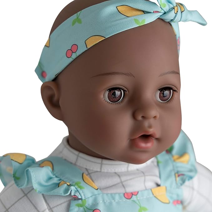 ADORA Wrapped in Love Babies, 6-Piece Set Baby Doll with Voice Recorder Feature, Includes, Removable Outfit, Headband, Romper, Pacifier and Diaper, Birthday Gift for Ages 3+ - Sweetheart