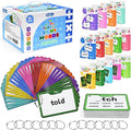 1136 Sight Words/Phonics/Math Flash Cards: 800 Dolch & Fry High Frequency Sight Words, 112 Phonic Flash Cards, 224 Double-Sided Math Flashcards for Kids Pre-K to 6th Grade-784 Cards Total