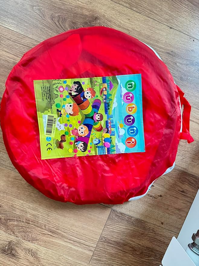 XXL Tunnel for Kids 98 in. | Tunnel Tent for Toddlers | 4X Play Tunnels for Children | Colorful Pop Up Crawl Tunnel | Collapsible Gift for Boy and Girl Indoor and Outdoor Game