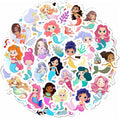 BulbaCraft Mermaid Stickers for Girls, Mermaid Decals for Laptop, Cups, Water Bottles, Gifts for Women & Men