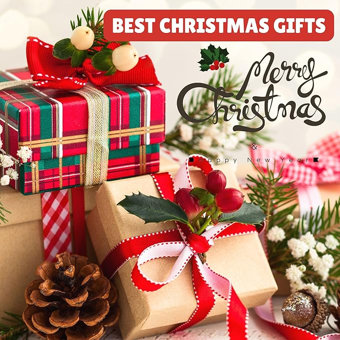 Christmas Stickers Christmas Decorations Party Supplies Party Favors Accessories Gift Idea For Boys Girls Kids Teens Adult Family Celebration Christmas Tree Santa Claus Reindeer Winter Snow Xmas Décor