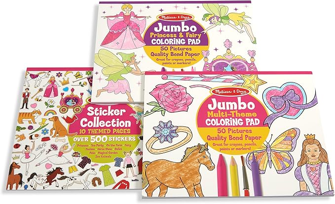 Melissa & Doug Girls Activity Bundle